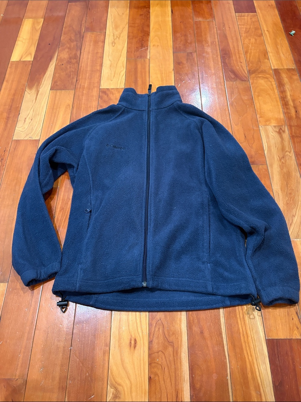 Columbia Women's Navy Full-Zip Lightweight Fleece Jacket